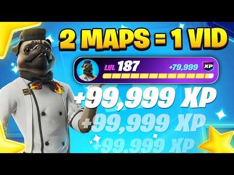 2 NO TIMER Fortnite XP Maps in 1 Video! - Level Up INSANELY FAST! The BEST XP Map Season 2 Chapter 7