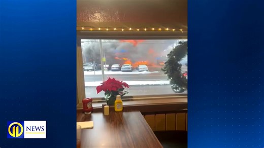 BREAKING NEWS: Video shared with Channel 11 show the intense fire that destroyed a Baldwin auto body shop. Find the latest information >>> | WPXI-TV Pittsburgh