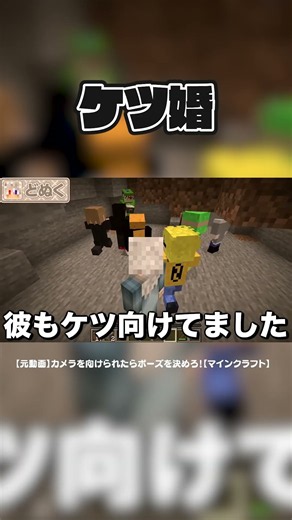 不意打ちプロポーズ#からぴち #minecraft