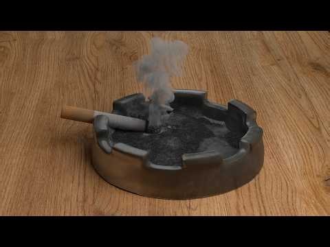 Houdini Cigarette Smoke Simulation | Pyro & Karma