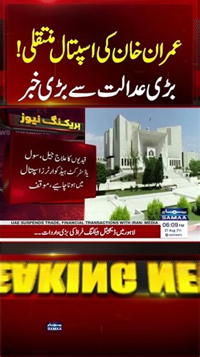 Imran Khan Hospital Transfer | Govt Challenges Supreme Court Decision