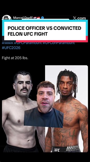 POLICE OFFICER VS CONVICTED FELON UFC FIGHT: LUIS HERNANDEZ VS SEDRIQUES DUMAS #ufc #mma #fyp #foryoupage #dakkayaps