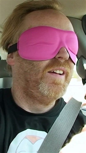 Is It Really Possible to Drive Completely Blind? #mythbusters #shorts #science