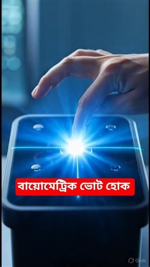 বায়োমেট্রিক ভোট চালু হোক | India biometric voting system #shorts #viralvideo #youtubeshorts