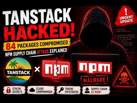 The perfect npm attack by hackers | Tanstack is hacked