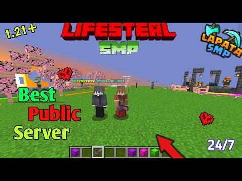 🔥 Minecraft Survival SMP Server 24/7 | Public SMP Java + Bedrock | Free Join Minecraft