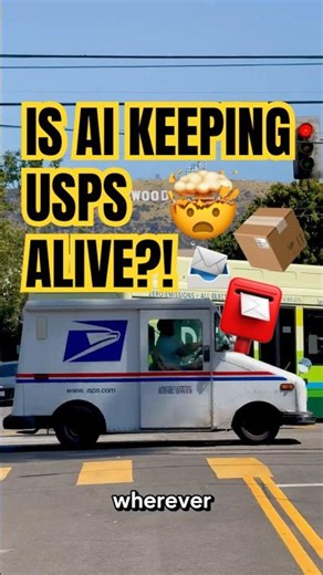 USPS Has To Use AI... To Survive 🚚