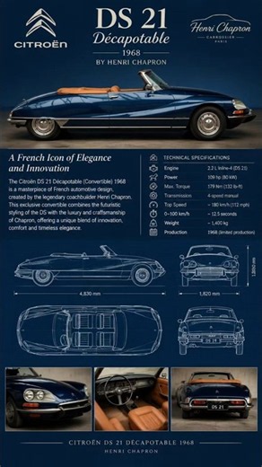 The Goddess Unveiled: How Henri Chapron Turned the Citroën DS into a Rolling Work of Art