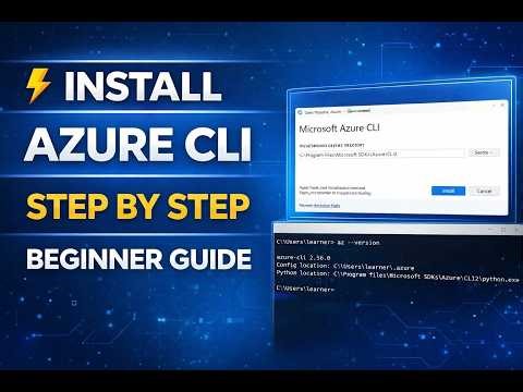 How to Install Azure CLI on Windows (Step-by-Step Beginner Guide 2026)