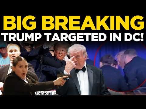 US News LIVE: Trump Targeted In DC Incident, Security Scare Shocks America LIVE | World News LIVE