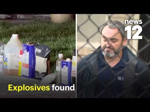 Father and teen son arrested after explosive materials found in Long Island home, police say