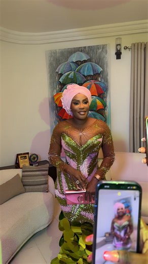 Another year of The Wally Seck Gala and you know I have to show up 😊 dress by @12tod makeup by @Aji’s Beauty&Beyond ❤️💄 #thenenneh #wallyseckingambia2025