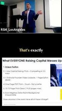 Why Your Pitch Deck Fails—And How to Fix It in Minutes