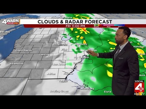 Metro Detroit weather forecast, April 24, 2026 -- 4 p.m. Update