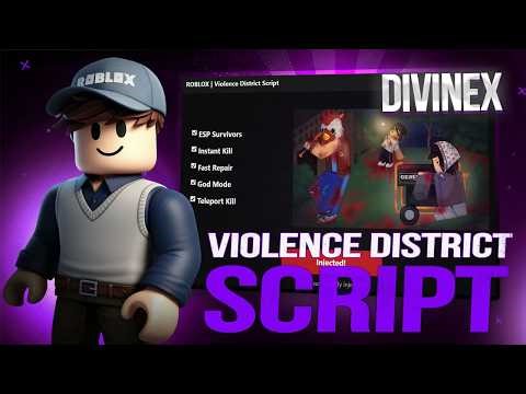 Violence District Script *NO KEY* - Auto Parry, Gate TP, No Cooldown, SkillCheck & More!