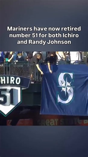 Mariners have now retired number 51 for both Ichiro and Randy Johnson SB - iFunny