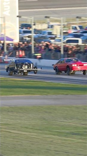 Ryan Mitchell bounces down the track in KC MAXX Firebird #1320video