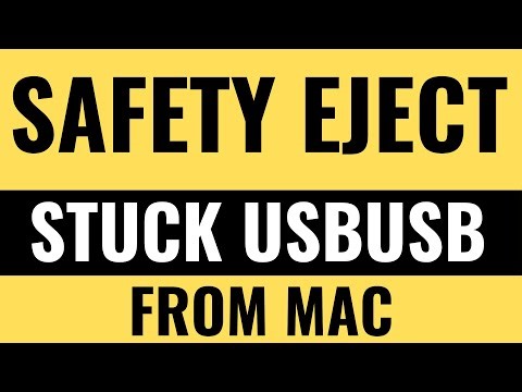 How to Safely Eject a Stuck USB Drive on Mac
