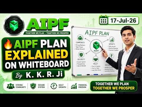 AIPF Plan Explained on Whiteboard By K. K. R. (07/17/26) #aipf #cryptocurrency #tokens #token
