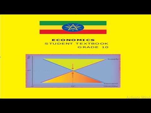 Economics Grade 10 Unit 8 Activity 8.1 to 8.4: Answer with Explanation