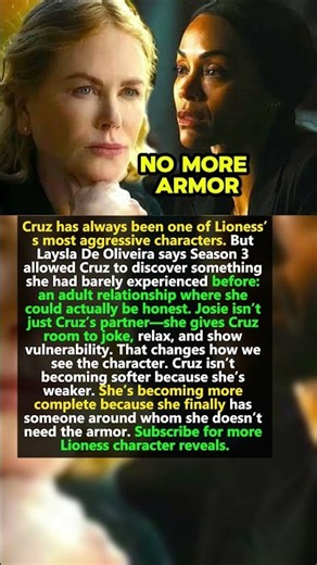 Cruz Finally Dropped Her Armor! #Lioness
