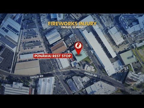 Man seriously injured after homemade firework explodes in his hand at Iwilei rest stop