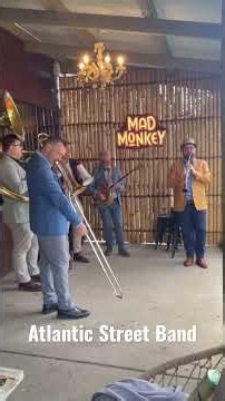 Atlantic Street Band | 40th Birthday at Mad Monkey Distillery 🎺 #livemusic #AdelaideJazz #RovingJazz