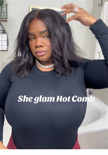 SHEGLAM Hot Comb and Flat Iron Hair Tools Review