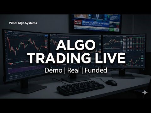 DAY 5| Live Algo Trading | Demo vs Funded vs Real Account | Live Market Execution
