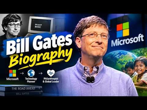 Bill Gates Biography | The Incredible Journey of Microsoft’s Co-Founder | Success Story
