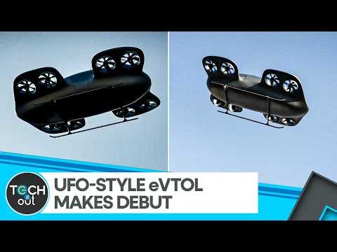 China Unveils Saucer-Shaped eVTOL | Tech It Out | WION