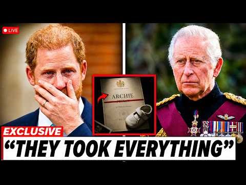 Prince Harry IN TEARS After Archie Was Stripped Of What He Was Born With