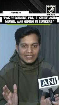 “Pak Prez, PM, ISI Chief, Asim Munir, everyone was in bunkers during Ops Sindoor”, Lucky Bisht