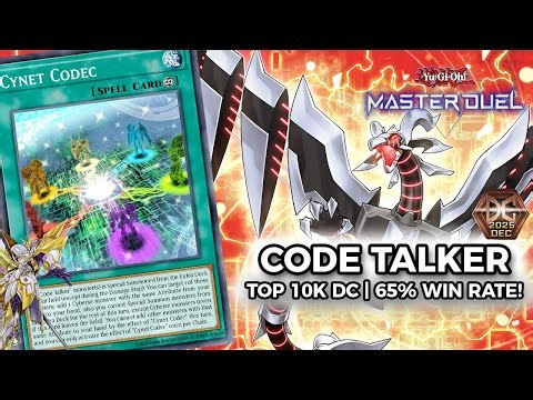 65% Win Rate! Code Talker Top 10k Duelist Cup (Dec. 2025) - Yu-Gi-Oh! Master Duel