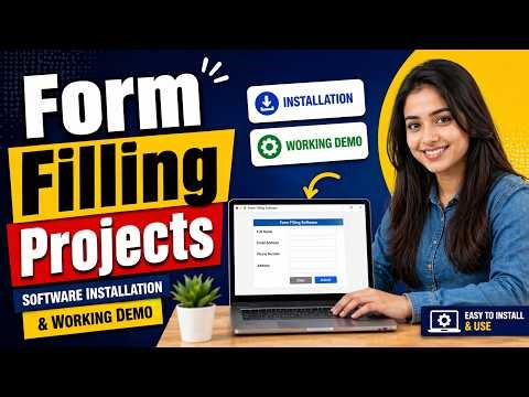 Form Filling Data entry projects