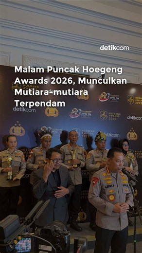 Dalam pesannya kepada seluruh personel Polri, Sigit ingin personel Polri menjaga keteladan dan nilai-nilai Jenderal Hoegeng. Sehingga, personel Polri dapat menjalankan tugasnya dan dicintai masyarakat. Setelah melalui penjaringan usulan dari masyarakat dan seleksi ketat, akhirnya lima polisi teladan terpilih menjadi penerima anugerah Hoegeng Awards 2026. Berikut daftar penerima Hoegeng Awards 2026: - Polisi Berdedikasi: Kombes Eko Budhi Purwono (Dirbinmas Polda Riau) - Polisi Inovatif: Brigadir 