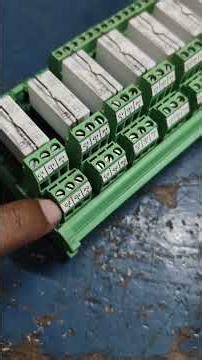 Relay Board Difference Explained | Transparent vs White Relay | PLC Panel Secret #industrialswitches