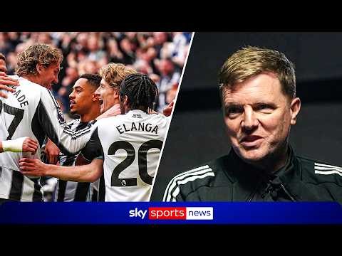 Eddie Howe on facing Arsenal and Newcastle's ambition | " We have everything to play for"