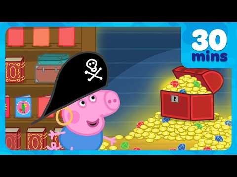 George's Finds HIDDEN TREASURE 🏴‍☠️ BRAND NEW Peppa Pig Episodes