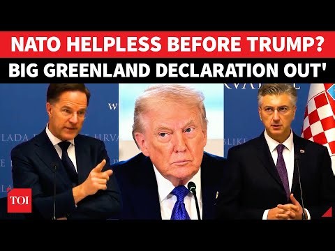 NATO Surrenders GREENLAND To Trump? Bloc Chief Rutte Shocks Denmark With Praise For US President