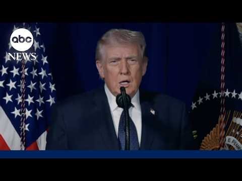 President Trump releases new video statement after Iran strikes