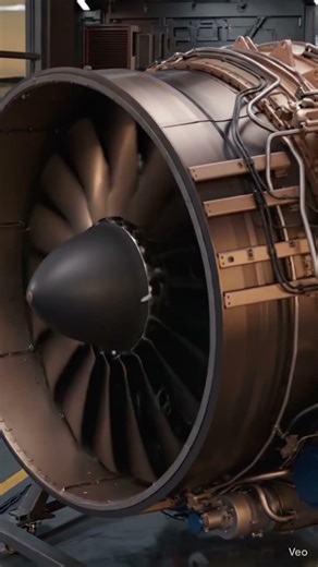 Inside the Ultimate Jet Engine! ✈️⚙️ #3danimation #mechanic #engineering #ai #jetengine