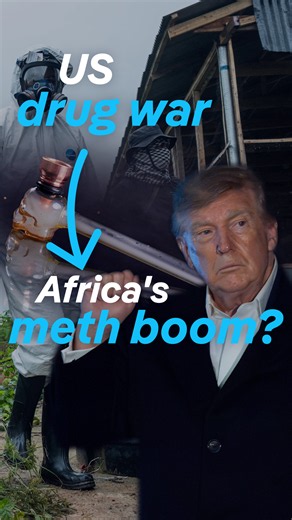 Multiple meth labs, thought to be operated by Mexican cartels have been uncovered across Africa. What does Donald Trump have to do with them? #dwgeopolitics