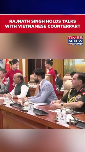 Vietnam: Defence Minister Rajnath Singh Holds Talks With Vietnamese Counterpart #shorts