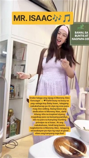 "MR. ISAAC" by Alex Gonzaga 🎶🎵 LIVE MUNA SI MOMMY A!❤️