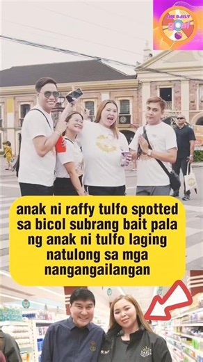 raffy tulfo spotted ang anak sa bicol 😍#raffytulfo #viral