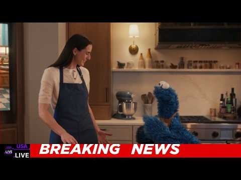 Caitlin Clark and Cookie Monster Team Up to Bake the GOAT Cookie for Xfinity