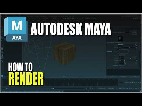 Autodesk Maya How To Render