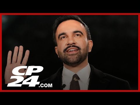 Zohran Mamdani officially sworn in as mayor of New York City