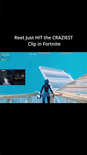 Reet Just HIT the CRAZIEST Clip in Fortnite 🤯